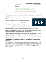 176 Ley para Conservar La Neutralidad Del País