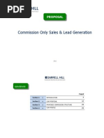 Commission Only Proposal Template