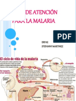 Guía de Atención para La Malaria