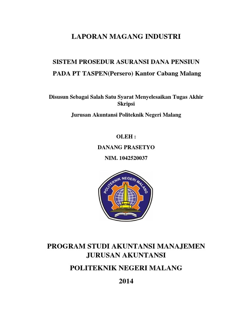 Laporan Magang