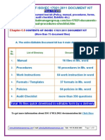 ISO 17021 Manual Documentation