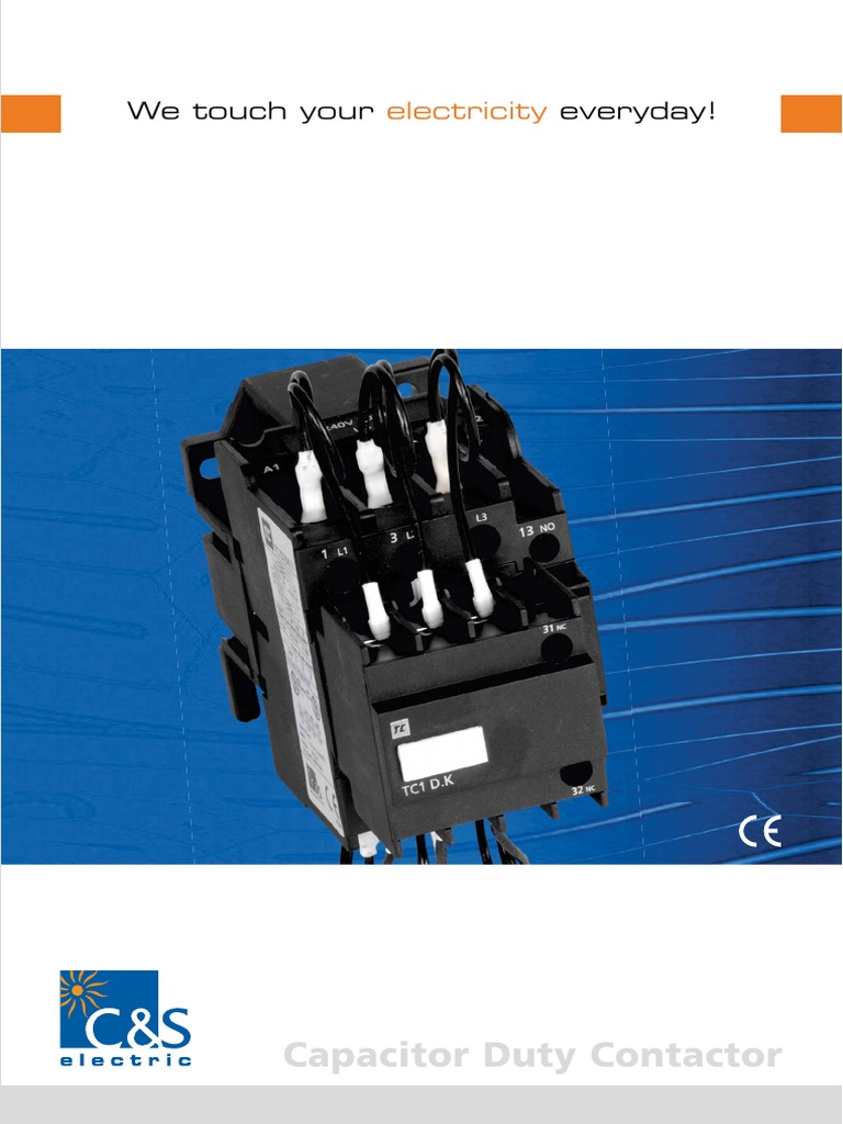 Capacitor Duty Contactor Capacitor Force