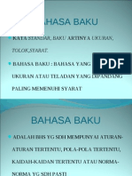 Bahasa Indonesia Baku