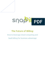 The Future of Billing: How To Leverage Cloud Computing and SaaS Billing For Business Advantage