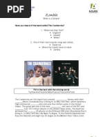 Download Low Intermediate- Zombie Song Fill-In the Blanks by Maltesers1976 SN22756998 doc pdf