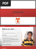 Download 25 Excel Tips Holiday Gift Chandooorg by smartysus SN227572598 doc pdf