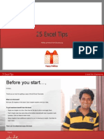 25 Excel Tips Holiday Gift Chandoo.org