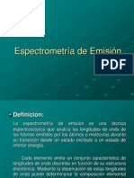 Espectrometria de Soluciones