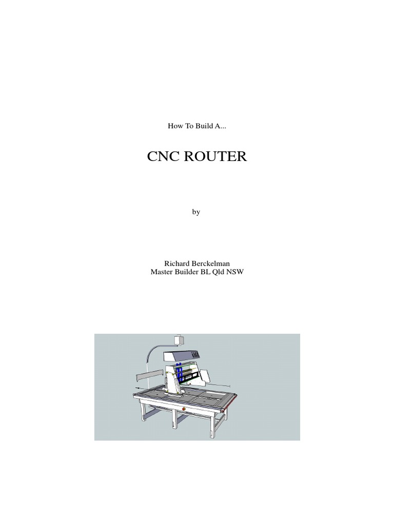 How To Build A CNC Milling Machine PDF Numerical Control Machines