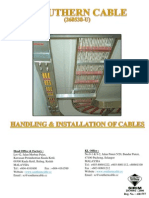 Handling & Installation of Cables