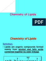 Chemistry of Lipids Definition and Classification