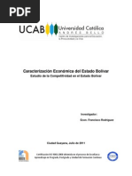 Informe Aspecto Economico Bolivar