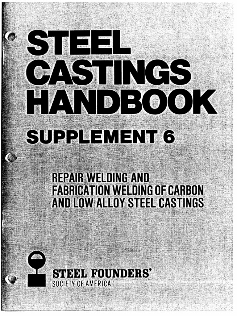 Steel Casting Handbook