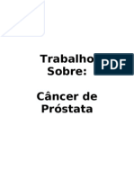 Trabalho Sobre Câncer de Prostata