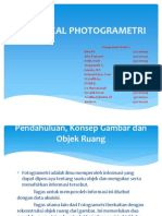 Presentasi Analitical Fotogrametri Kelas A 