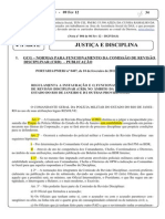 Normas para funcionamento da Comissão de Revisão Disciplinar da PMERJ