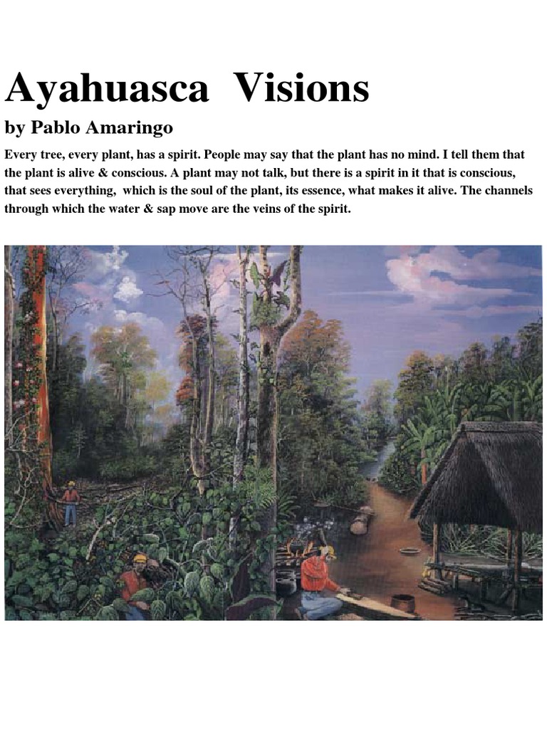 Religion Ayahuasca Vision The Shaman's Bible by Pablo Amaringo PDF