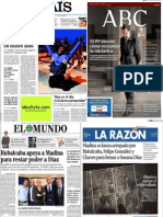 Noticias prensa española