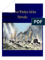Tcp Over Adhoc Networks