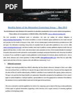 Monthly notes of Cosmology Group
