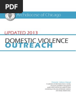 Domestic Violence Outreach Manual 2013