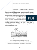 Sudarea Automata Sub Strat de Flux