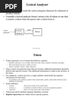 Lec01 Lexicalanalyzer