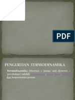 TERMODINAMIKA DAN PENERAPANNYA