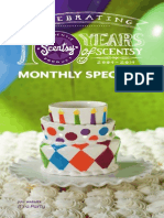 Scentsy Warmer Scent of the Month July 2014