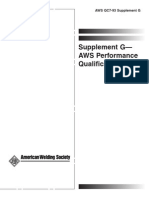 AWS Welding Performance Qualification Standard
