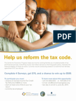 Help Us Reform The Tax Code.: Complete 4 Surveys, Get $70, and A Chance To Win Up To $500