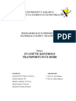 Zvanične Kontrole Transportujuće Robe 2003