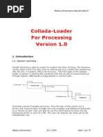 Collada-Loader For Processing: Markus Zimmermann WWW - Die-Seite - CH