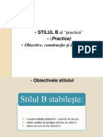 Cursul 6 - Stilul B..PPT 2012