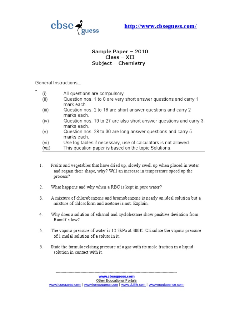 Application of solutions in chemistry picture
