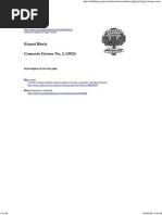 Ernest Bloch - Concerto Grosso No.2