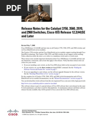 Release Notes | PDF | Ip Address | Network Switch