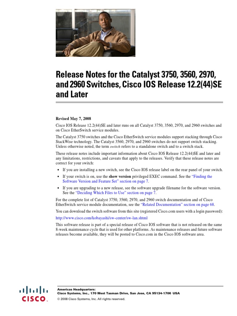 Release Notes | PDF | Ip Address | Network Switch