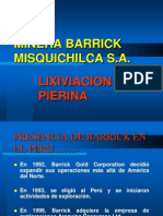 Lixiviacion Pierina MIisquichilca