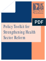 Policy For Public Sector Reform