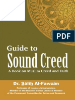 Guide To Sound Creed A Book On Muslim Creed and Faith - Shaikh Dr. Salih Bin Fawzan Al Fawzan