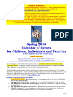 Calendar of Events - June 1, 2014