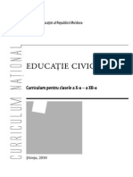 Educatie Civica Curriculum 2010 Clasele X-XII Romana