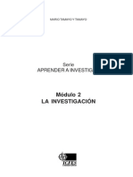 La Investigacion Mario Tamayo y Tamayo