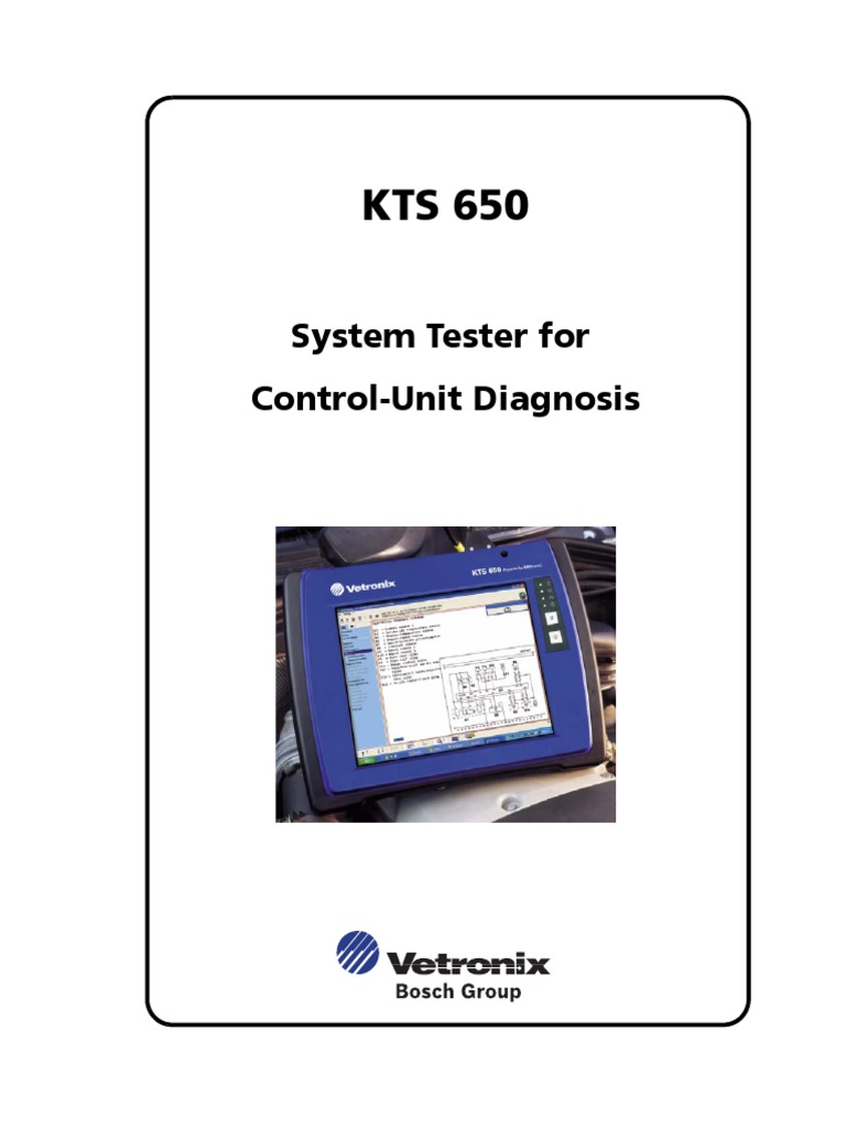 Kts 650 System Tester Electrical Connector Computer Keyboard