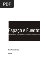 [TESE] Espaco e evento - consideracoes criticas sobre arquitetura contemporanea.pdf