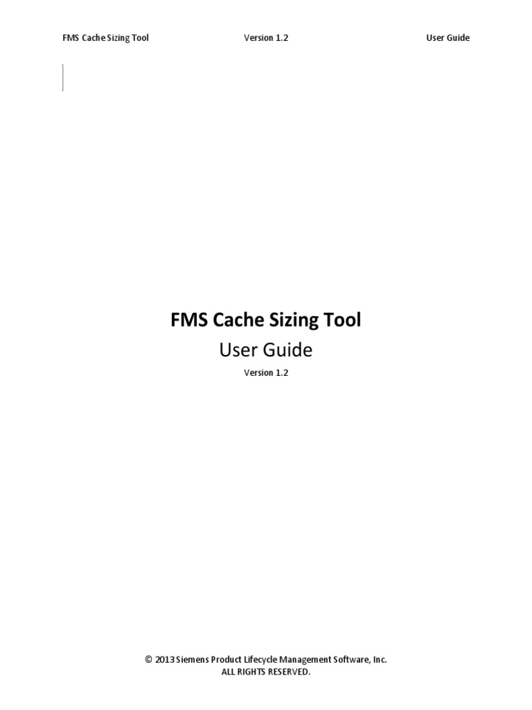 FMSCacheSizingTool Instructions v1 2 | PDF | 64 Bit Computing | Cache ...