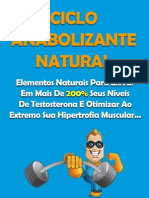 Ciclo Anabolizante Natural Sem Efeitos Colaterais