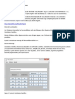 Calculadora Científica en Java 7
