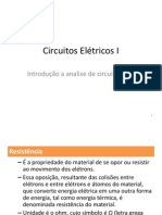 Introdução A Analise de Circuitos I